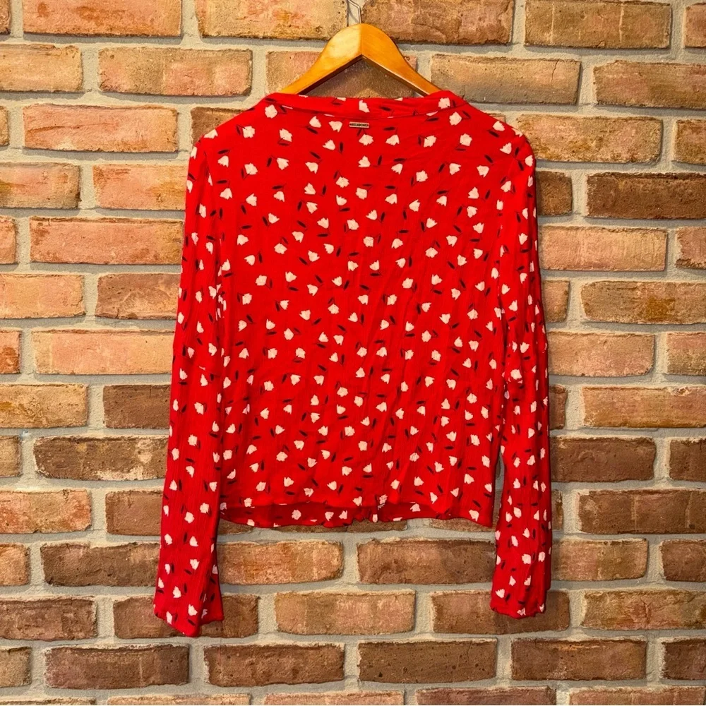 Women’s Billabong Lust Linger Blouse Top size Large - Picture 6 of 6